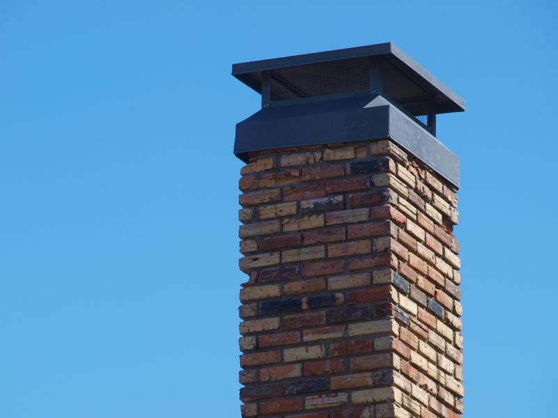 Chimney Cap and Flue